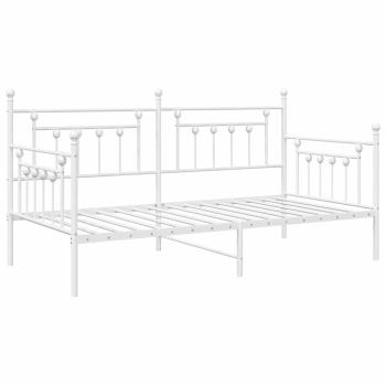 Betten & Bettgestelle Weiß Metall 100 x 200 cm Langlebig Bett