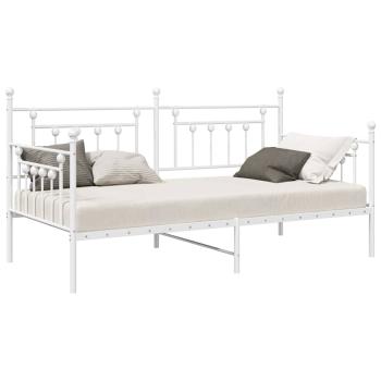 Betten & Bettgestelle Weiß Metall 100 x 200 cm Langlebig Bett