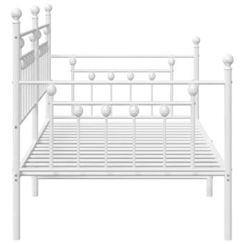 Betten & Bettgestelle Weiß Metall 100 x 200 cm Langlebig Bett
