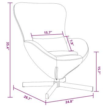 Ei Stuhl Hellgrau Samt