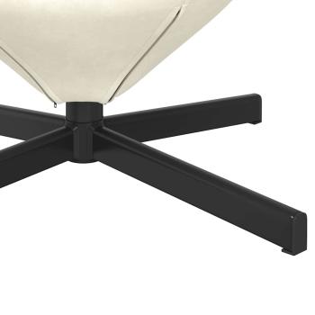 Ei-Stuhl Creme Velours