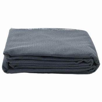 Zeltteppich Anthrazit 4x2 m Anthrazit Polyethylen 6 x 3,5 m