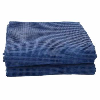 Zeltteppich Anthrazit 4x2 m Blau Polyethylen 8 x 3,5 m