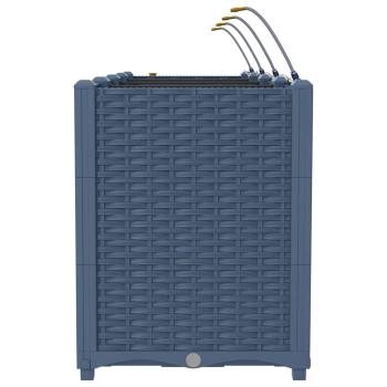 Gartenpflanzen mit Bewässerungssystem 4 Stück Grau