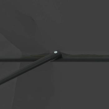 Garten Sonnenschirm Ø395x245 cm Anthrazit