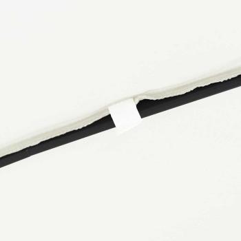 Quadrat Gartenparasol 295x245 cm Sandweiß