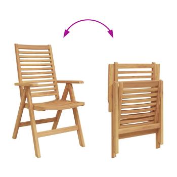 Gartenstühle 2er Set ausTeakholz