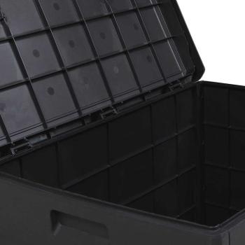 Gartenlagerbox Anthrazit 77,5 x 54,5 x 53 cm Kunststoff