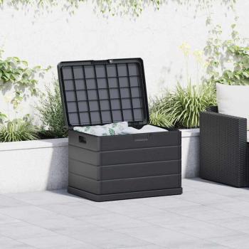 Garten Aufbewahrungsbox - Anthrazit, 77.5 x 54.5 x 53 cm, Kunststoff, 170 L