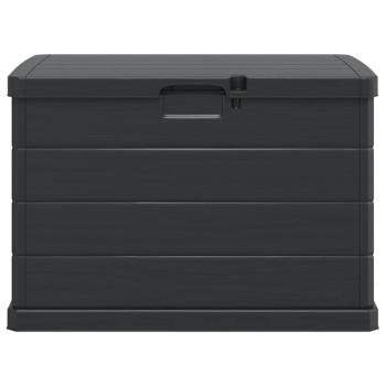 Garten Aufbewahrungsbox - Anthrazit, 77.5 x 54.5 x 53 cm, Kunststoff, 170 L