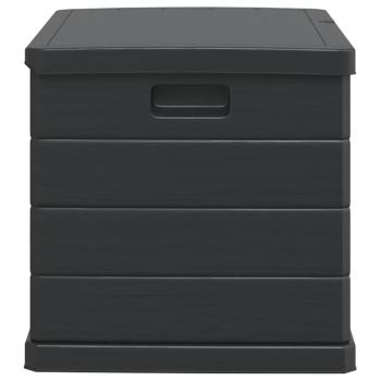 Garten Aufbewahrungsbox - Anthrazit, 77.5 x 54.5 x 53 cm, Kunststoff, 170 L