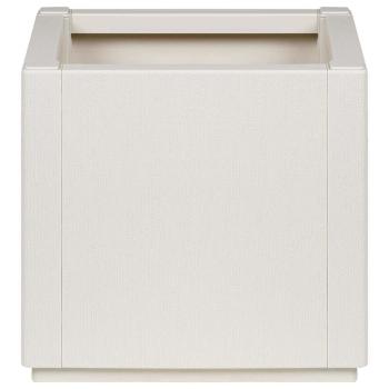 Gartenpflanzer Weiß 36x36x35 cm PP