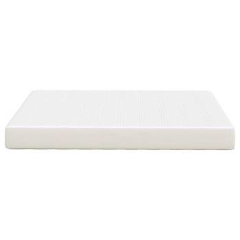 Taschenfederkernmatratze Creme Medium 160x200x20 cm Stoff