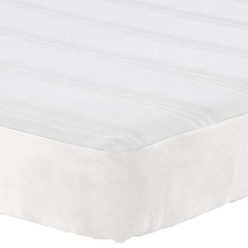 Taschenfederkernmatratze Creme Medium 160x200x20 cm Stoff