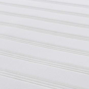 Taschenfederkernmatratze Blau Mittel 160x200x20 cm Stoff
