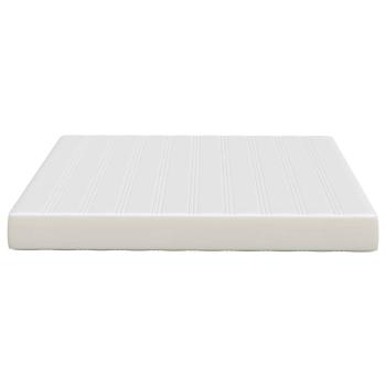 Bettmatratze mit Matratze Creme 180 x 200 cm Stoff
