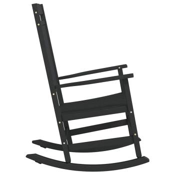 Outdoor Stühle Schwarz Holz Groß Schaukelstuhl Sonstige