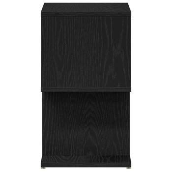 Nachttisch 2 Stück Schwarz Eiche 50x30x51,5 cm Holzwerkstoff