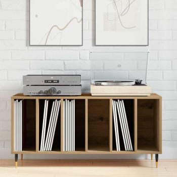 Record Cabinet Artisan Oak 100x38x48 cm Holzwerkstoff