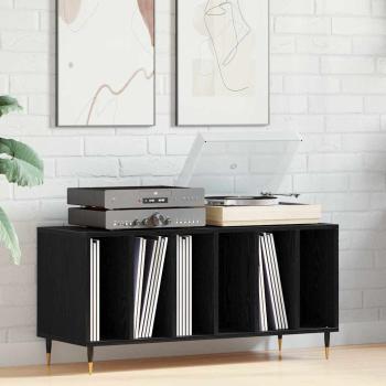 ARDEBO.de - Record Cabinet Schwarze Eiche 100x38x48 cm Werkstoff