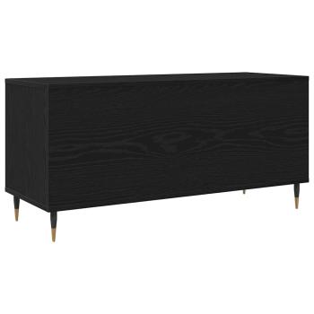 Record Cabinet Schwarze Eiche 100x38x48 cm Werkstoff
