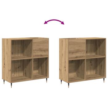 Record Cabinet Alte Holz 84,5x38x89 cm Holzwerkstoff