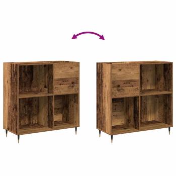 Record Cabinet Artisan Oak 84,5x38x89 cm Ingenieurholz