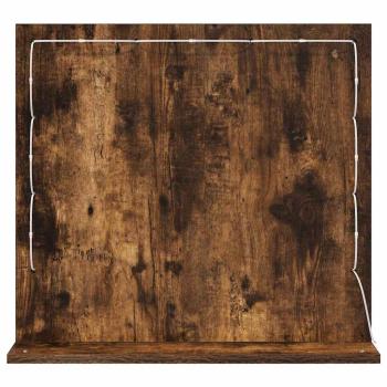 Kosmetikspiegel Geräucherte Eiche Holzwerkstoff 60 x 55 x 18 cm