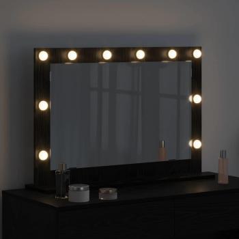 Friseurspeigel Schwarze Eiche Holz 80 x 55 x 18 cm Friseurspeigel