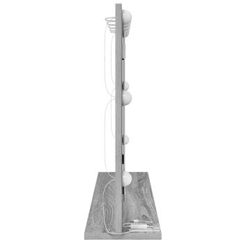Kosmetikspiegel Grau Sonoma Spanplatte 80 x 55 x 18 cm