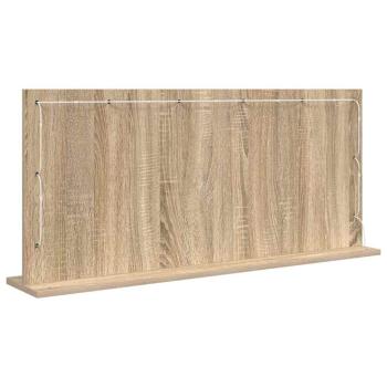 Kosmetikspiegel Sonoma Eiche Spanplatte, Glas 100 x 45 x 18 cm
