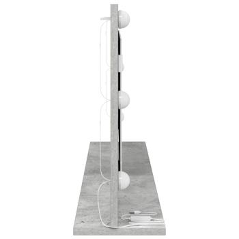 Kosmetikspiegel Betongrau Beton, Glas Groß Spiegel