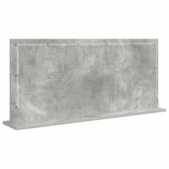 Kosmetikspiegel Betongrau Beton, Glas Groß Spiegel