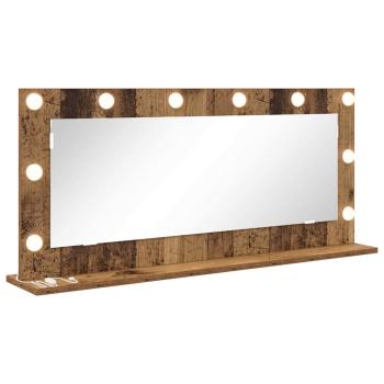 Kosmetikspiegel Altes Holz Holz 100 x 45 x 18 cm Spiegel