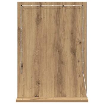 Kosmetikspiegel Artisan Eiche Holz 70 x 50 x 18 cm