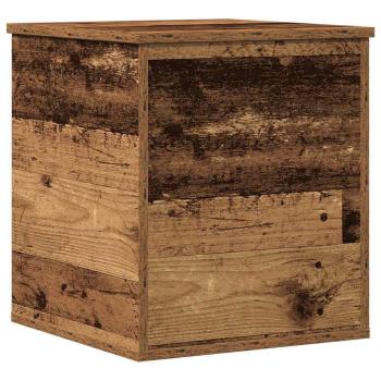 Aufbewahrungsbox aus altem Holz 40x42x46 cm Ingenieurholz
