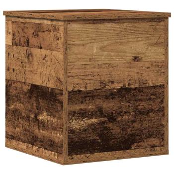 Aufbewahrungsbox aus altem Holz 40x42x46 cm Ingenieurholz