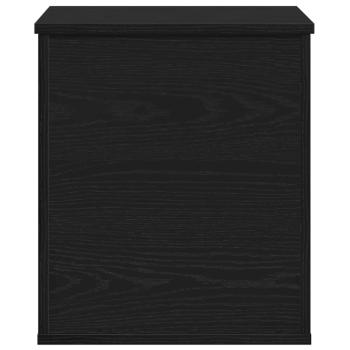 Aufbewahrungsbox Schwarz Eiche 40x42x46 cm aus Holzwerkstoff