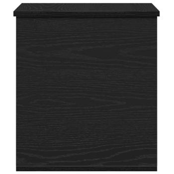 Aufbewahrungsbox Schwarz Eiche 40x42x46 cm aus Holzwerkstoff
