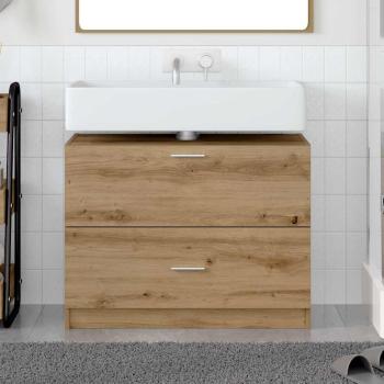 Waschbeckenunterschrank Artisan Eiche Spanplatte 78 x 37 x 59 cm