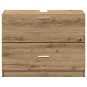 Waschbeckenunterschrank Artisan Eiche Spanplatte 78 x 37 x 59 cm