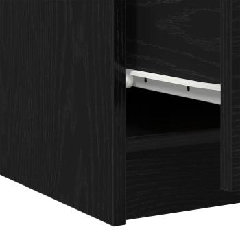 Waschtischschrank Schwarze Eiche Holzwerkstoff 78 x 37 x 59 cm