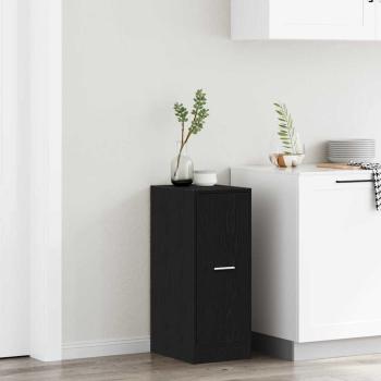 ARDEBO.de - Apotheker Schrank Schwarze Eiche Holzwerkstoff 30 x 41 x 77 cm