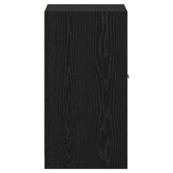 Apotheker Schrank Schwarz Eiche Holzwerkstoff 40 x 41 x 77,5 cm