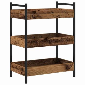 Küchenwagen Alte Holz 50x30x70 cm Holzwerkstoff