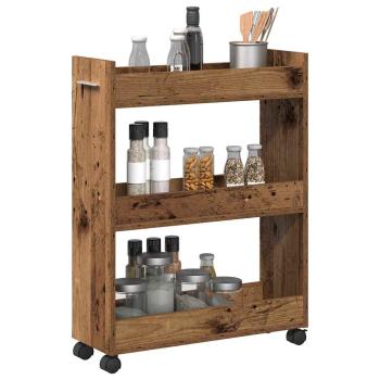 Rollschrank Alte Holz 60x22x79 cm Ingenieur Holz