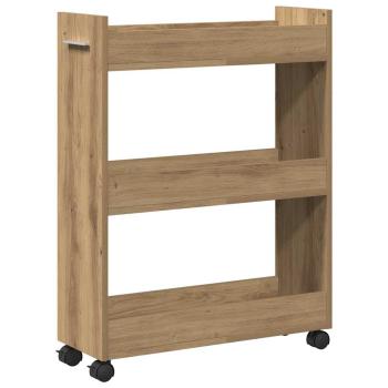Rollschrank Artisan Eiche 60x22x79 cm Holzwerkstoff
