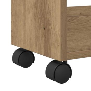 Rollschrank Artisan Eiche 60x22x79 cm Holzwerkstoff