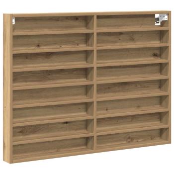 Vitrine Cabinet Artisan Oak 100x8,5x75 cm Ingenieurholz
