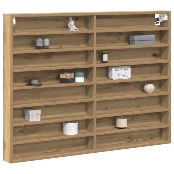Vitrine Cabinet Artisan Oak 100x8,5x75 cm Ingenieurholz